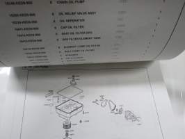 Kymco Venox RA50AA(FL) dec/17/2001 Parts Catalogue -varaosaluettelo