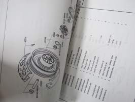 Kymco Venox RA50AA(FL) dec/17/2001 Parts Catalogue -varaosaluettelo