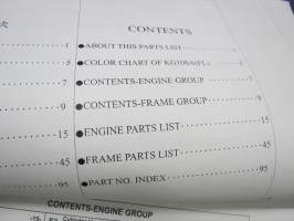 Kymco Agility  KG10SA(FL) apr/14/2005 Parts Catalogue -varaosaluettelo