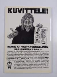 Viimeinen bussi ja muita sarjakuvia Kemin 12. valtakunnallisesta sarjakuvakilpailusta 1993