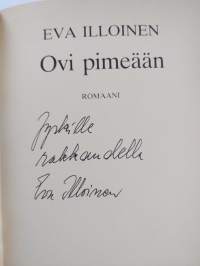 Ovi pimeään (signeerattu, tekijän omiste)