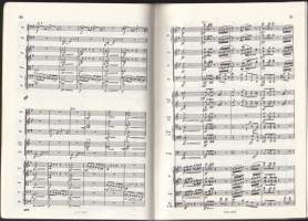 Musiikki - Pjotr Tšaikovski - Symphony No 5 in E Major Opus 64. Nuottivihko/Partituuri,  19x13 cm.