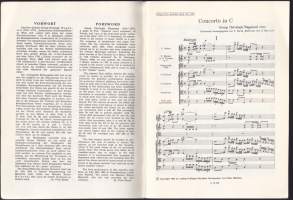 Musiikki - Georg Christoph Wagenseil - Concerto in C Für Violoncello und Orchester. Partituuri 19x13 cm.