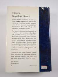 Ajatuksen tiet : yleinen filosofian historia
