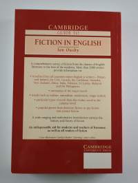 Cambridge guide to fiction in English