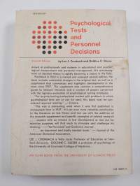 Psychological Tests and Personnel Decisions