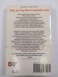 Why Big Fierce Animals are Rare