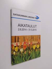 Satakunnan Liikenne aikataulut 2.6.2014-31.5.2015