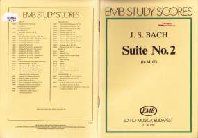 Musiikki - Bach Suite No 2 (h-Moll) - Partituuri.