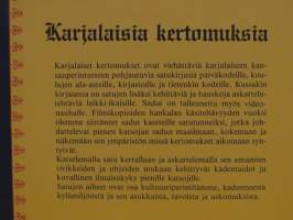 Karjalaisia kertomuksia. Satuja Karjalasta 1 osa: Haltiat