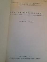 Lauri Lappalaisen runo - Vertaileva kansanrunoudentutkimus