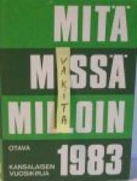 Mitä Missä Milloin 1983 - kansalaisen vuosikirja