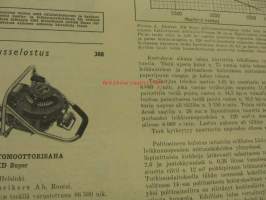 Koneviesti 1961 nr 20    Kannessa: 4000 Fordson -traktoreita ostettu tänä vuonna.   Artikkeli : Deutz D 30.  Fiat-traktoreista  mainos, 5 eri mallia.