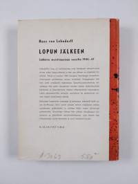 Lopun jälkeen : lääkärin muistiinpaja vuosilta 1946-1947