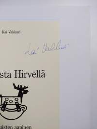 Ratsasta hirvellä : aikuisten aapinen (signeerattu)