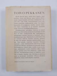Toivo Pekkanen : kirjailijakuvan piirteitä
