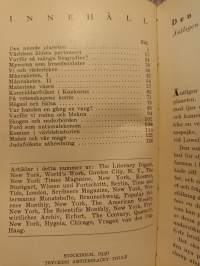 Tidens Intressen 1-6 1930