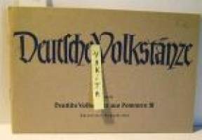 Deutshe volkstäze  II   Heft 50/51