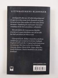 Litteraturens klassiker - Europeisk lyrik. Mellan romantiken och första världskriget