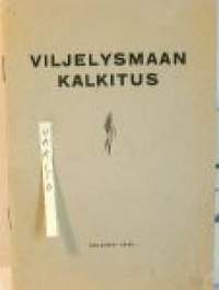 Viljelysmaan kalkitus