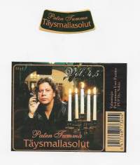 Paten Tumma Täysmallas Olut   - olutetiketti
