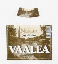 Nokian Vaalea olut IV - olutetiketti