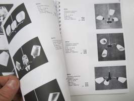 Valinte Oy - Valaisinluettelo 1967-1974 -näköispainos / facsimile