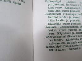 Särvintä suoraan luonnosta 1942 -opas pula-ajan kasvien, marjojen ym. käyttöön ravinnoksi, mausteiksi, korvikkeiksi -näköispainos / facsimile