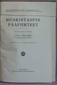 Ruokintaopin pääpiirteet. (Tuontantoeläimmet, maatalous, 10-luku)