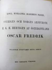 v. 1865 Svenska Psalmboken förenad med dess Koraler jemte andra melodiska religiösa sångstycken för kyrkan, skolan och hemmet