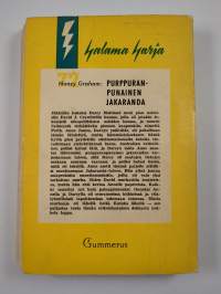 Purppuranpunainen jakaranda : jännitysromaani