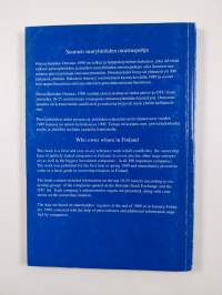 Pörssiyhtiöiden omistus 1990 = Owners and power in Finland&#039;s listed companies 1990