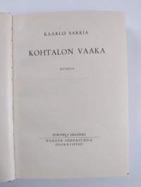 Kohtalon vaaka : runoja