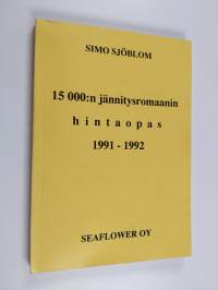 15000:n jännitysromaanin hintaopas 1991-1992