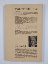 Boklotteriet tjugofem år 1948-1973