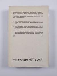 Päätelmiä : Lehtijuttuja ajalta helmikuu 1968 - elokuu 1970