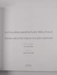 Suomalainen arkkitehtuuri 1900-luvulla (pahvikotelossa)