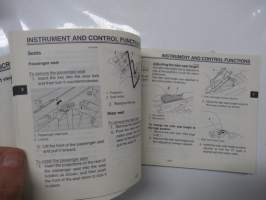 Yamaha FJR1300A Owner&#039;s Manual (3P6-28199-E1) -käyttöohjekirja englanniksi