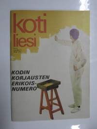 Kotiliesi 1970 nr 8, 24.4.1970, Lesket ja orvot, Koulujen työrauha, Lea ja Lasse Nevanlinnan talo Kauniainen, Terveysmatka Romaniaan, Syysmuoti, Puhelunvälittäjä, ym