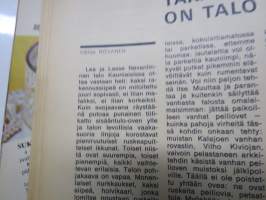 Kotiliesi 1970 nr 8, 24.4.1970, Lesket ja orvot, Koulujen työrauha, Lea ja Lasse Nevanlinnan talo Kauniainen, Terveysmatka Romaniaan, Syysmuoti, Puhelunvälittäjä, ym