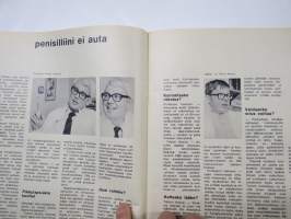 Kotiliesi 1972 nr 5, 3.3.1972, Domino pikapystytystalossa, Nollarajalla - maitokaupan myyjä, Meitä vaivaa virus, Koulukyydit,Pikku palleroille,Lastenpöydän astiat...