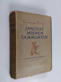 Sanovat miehen sammuneen
