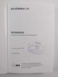 Tietohuolto = Information services and management