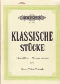 Sello-viulu-pianonuotit - Klassische Stücke- . Erilliset nuotit viululle ja sellolle. Katso sisältö kuvista. 3339 a