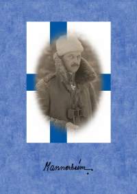 Uusi Mannerheim juliste koko on A4 eli helppo kehystää. Myös paljon muita Mannerheim-kohteita myynnissä.