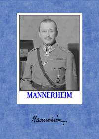 Uusi Mannerheim juliste koko on A4 eli helppo kehystää. Myös paljon muita Mannerheim-kohteita myynnissä.