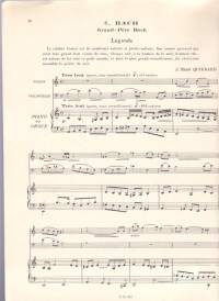 Sello-piano-viulunuotit - Les Petis Concerts de Chambre -  Katso sisältö kuvista.