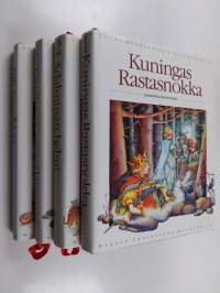 Suuri suomalainen satukirjasto 1-4 : Kuningas Rastasnokka ; Adalminan helmi ; Tiitiäinen, metsäläinen ; Pilvipyykkiä