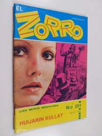 El Zorro nro 201 1/1975 : Huijarin kullat