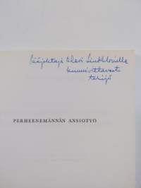 Perheenemännän ansiotyön kannattavuus ja motivointi = Married women in employment : The motives and profitability (tekijän omiste)
